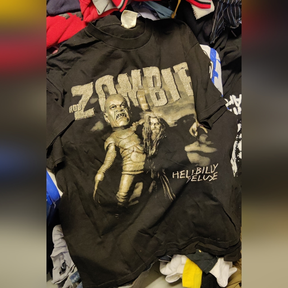Rob Zombie Hellbilly Deluxe T-shirt Vintage 1998 Music Band Concert Vtg Tee XL